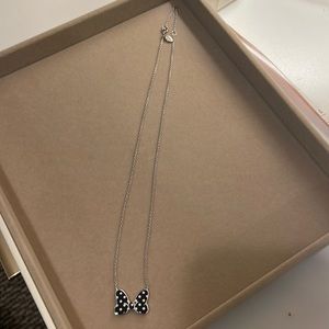 Rocklove Disney Minnie Mouse Bow Necklace